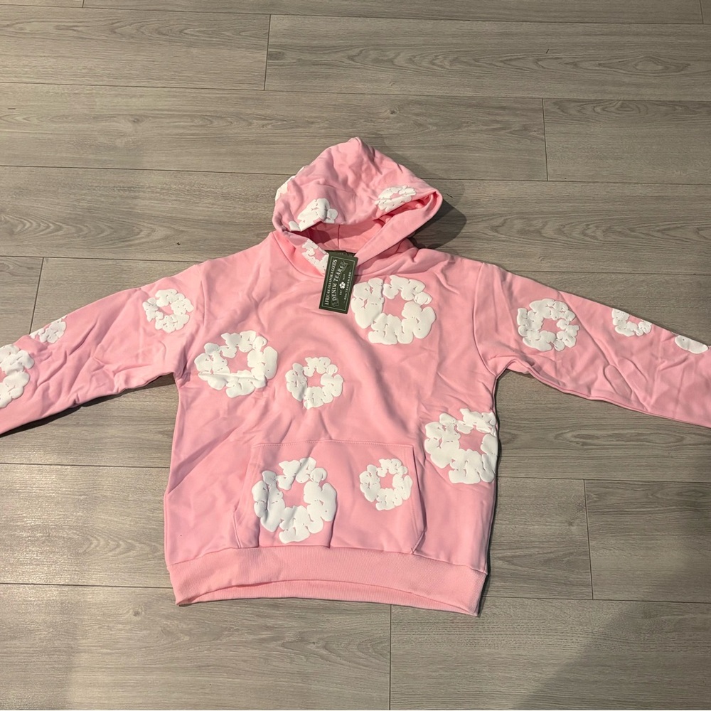 Pink Denim Tears Hoodie